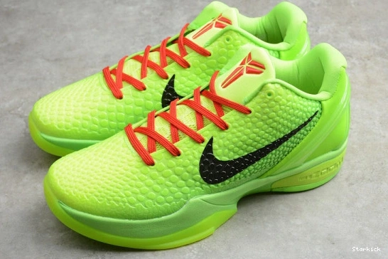 CW2190-300 Kobe Nike 6 Protro Grinch (2020) 0813